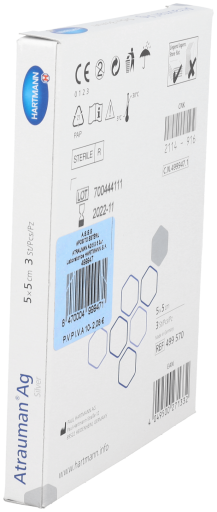 Hartmann Atrauman Ag dressing 3 units