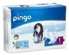 Eco-friendly diapers for newborns, size 1, 27 units