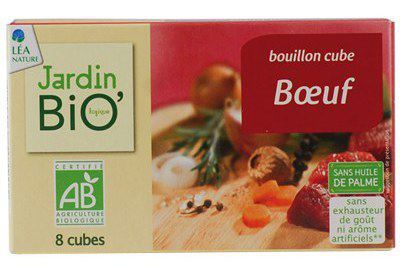 Jardin Bio Veal bouillon cube 8 X 10 Gr
