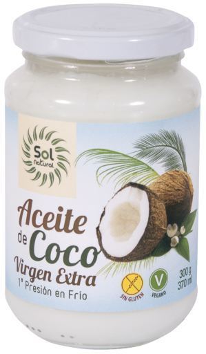 Sol Natural Extra Virgin Coconut Oil Bio 370 ml