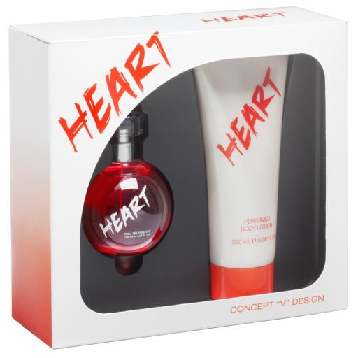 Heart Woman Eau De Toilette 100Ml Vapo. + Body Milk 200Ml
