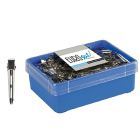 Black Wavy Clips 300 pcs