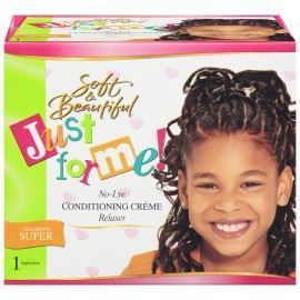 Children Relaxer Kit Super 1 application