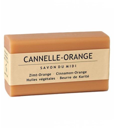 Savon du midi Soap Carit&eacute; "A La Coupe" Cinnamon And Orange