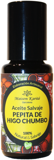 Wild prickly pear oil Extra Virgin Pure Bio 10 ml