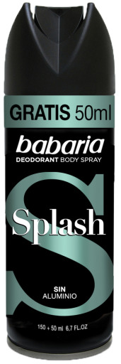 Splash Body Spray Deodorant for Men 200 ml