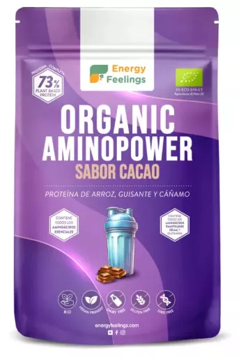 Energy Feelings Organic Amino Power Chocolate Eco 500 gr XL Pack