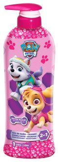 Cartoons Patrol Dog Pink Gel & Shampoo 2 in 1 1000 ml