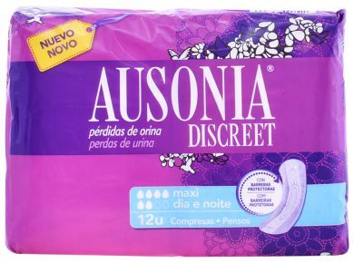 Discreet Maxi Urinary Incontinence Pads 12 units