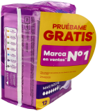 Discreet Maxi Urinary Incontinence Pads 12 units