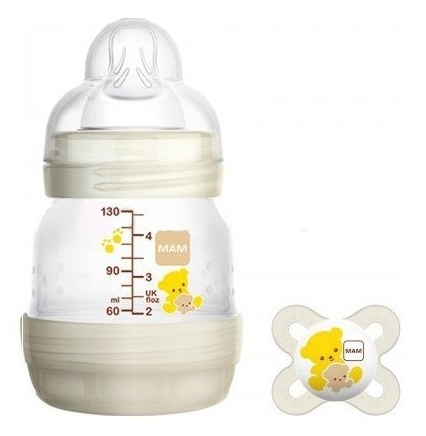 Easy Start Anti-Colic Bottle 0 months 130 ml + Pacifier