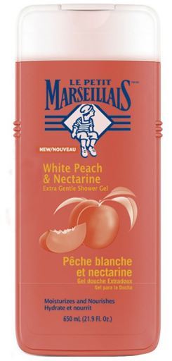 White Peach and Nectarine Shower Gel 650 ml