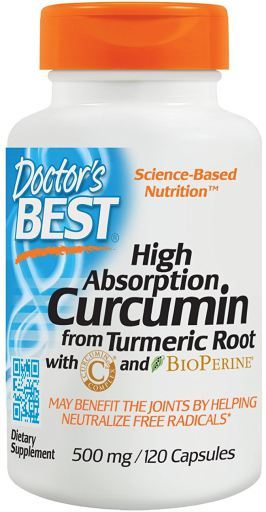 High Absorption Curcumin With C3 500 mg 120 Capsules