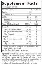 Complete Omega D3 Lemon 60 Softgels