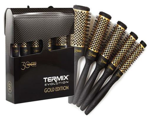 Suitcase 5 Evolution Gold Brushes