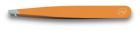 9 cm orange slanted tweezers