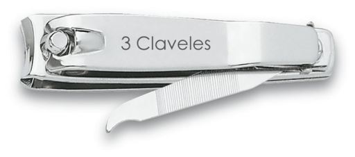 Nail clippers with file 6 cm