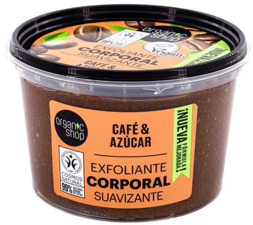 Organic Shop Brazilian Coffee Body Scrub 250 ml