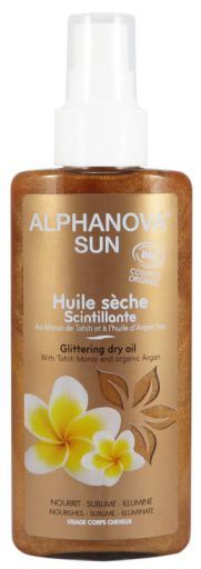 Alphanova Radiant Dry Oil with glitter 125 ml