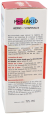 Pediakid Iron and Vitamin B Syrup 125 ml