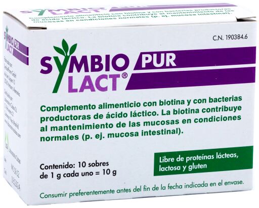 Laboratorio Cobas Symbiolact Pur 10 Sachets