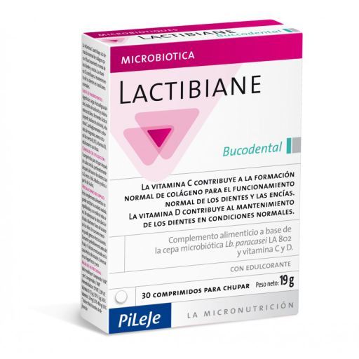 Pileje Lactibiane Bucodental 30 Tablets