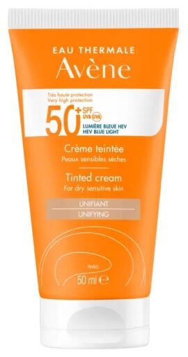 Tinted Sunscreen Cream SPF50+ for Dry and Sensitive Skin 50 ml