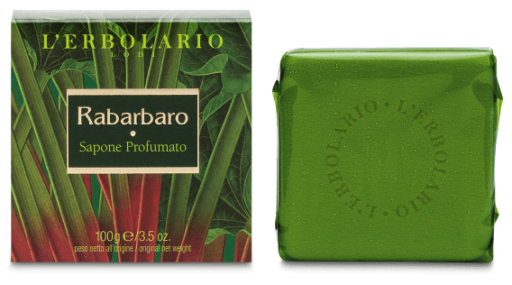 L'Erbolario Rhubarb Perfumed Soap 100 ml