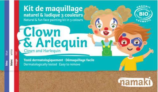 Makeup Kit Clown and Harlequin 3 x 2,5 gr