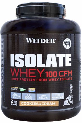Weider Isolate Whey 100 CFM vanilla 2 Kg
