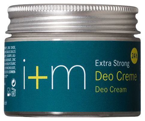 i+m Naturkosmetik Berlin Extra Strong Cream Deodorant for Sports Activities 30 ml