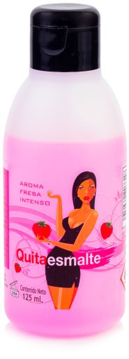 Strawberry Aroma Nail Polish Remover 125 ml