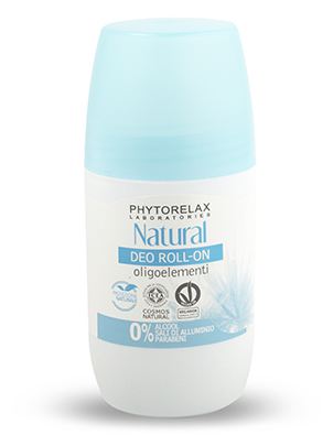 Phytorelax Laboratories Natural Deodorant Roll-on with Trace Elements 50 ml