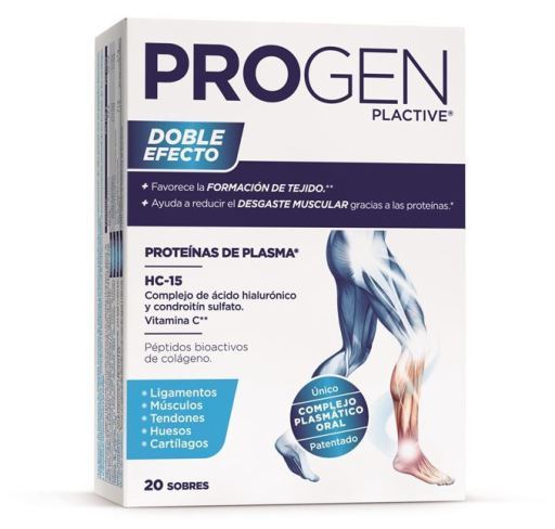 Plactive Progen Double Effect 30 Sachets