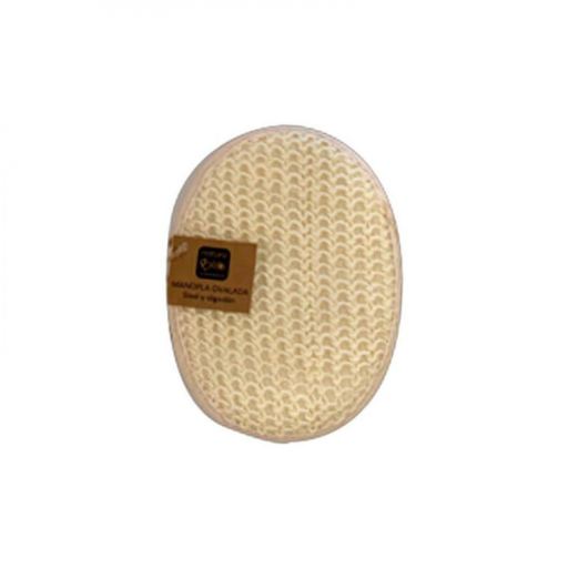 NaturaBIO Cosmetics Sisal and Cotton Oval Mitten