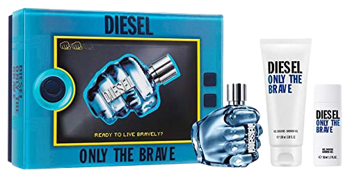 Only The Brave Eau De Toilette 75 ml + Shower Gel 100 ml + Shower Gel 50 ml