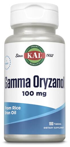 Kal Gamma Oryzanol 100 mg 100 Tablets