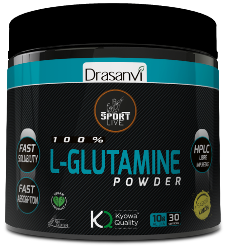 Drasanvi L-Glutamine Lemon Flavor Sport live 300 gr