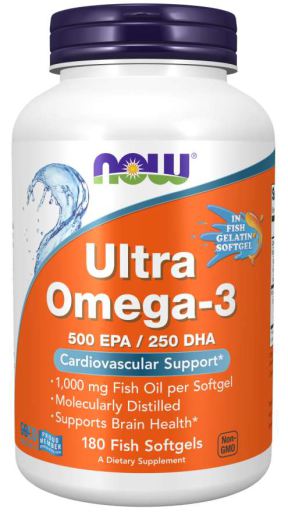 Ultra Omega-3 180 fish softgels
