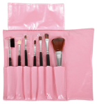 Tika Pink Makeup Case Set 7 Brushes
