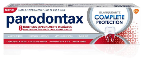 Paradontax Complete Protection Whitening Fluoride Toothpaste 75 ml