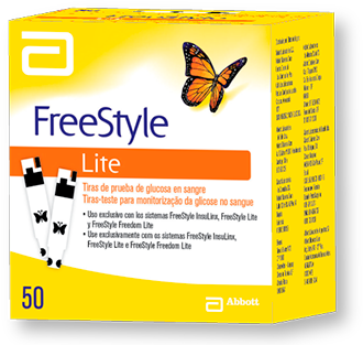 Freestyle Glucose Lite Test Strips 50 Strips