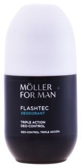 Moller Deodorant for Men Flashtec 75 ml 2 units