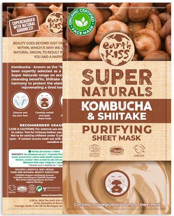 Earth Kiss Kombucha & Shiitake Cleansing Mask 16 gr