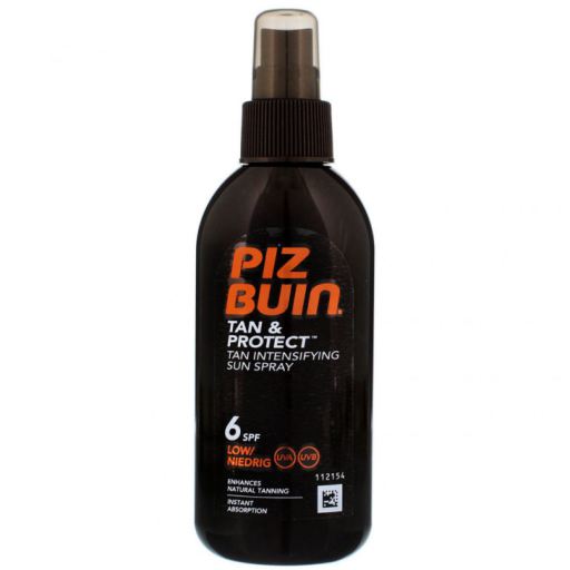 Tan & Protect Spray Solar Intensificador del Bronceado SPF 6 150 ml