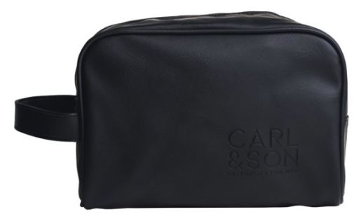 Carl & Son Black Toiletry Bag 165 gr