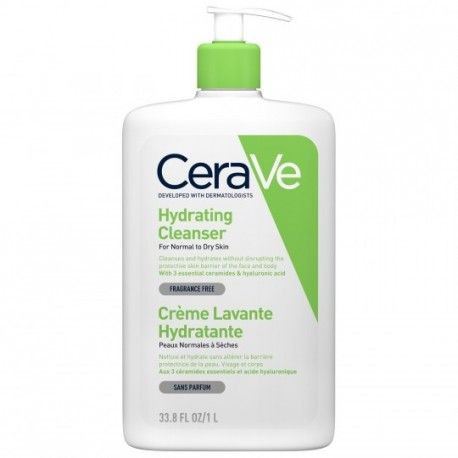 Cerave Hydrating Cleanser for Normal to Dry Skin