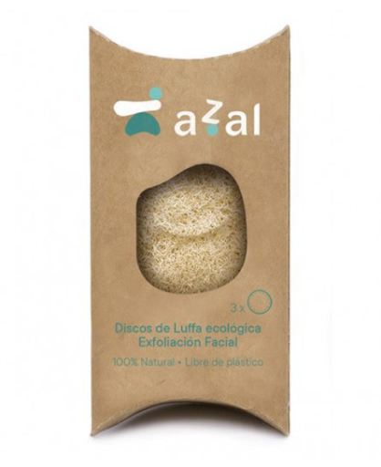 Azal Discs for Facial Peeling Luffa Ecological 3 units