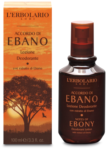 L'Erbolario Ebony Chord Deodorant Lotion 100 ml