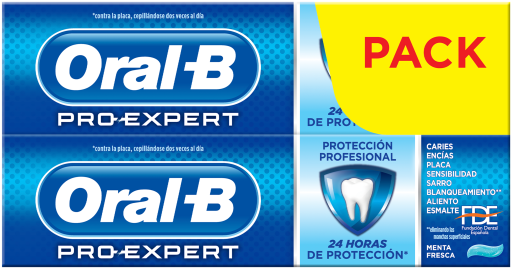 Oral-B Pack 2 Toothpastes Pro-Expert professional protection 75 ml